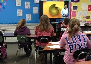 Middle School Classroom.