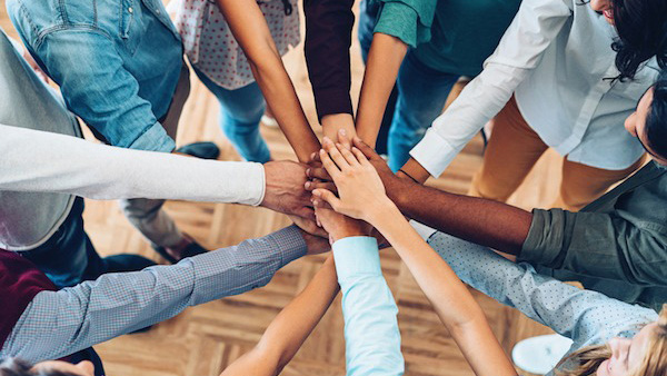 Club Hands Together