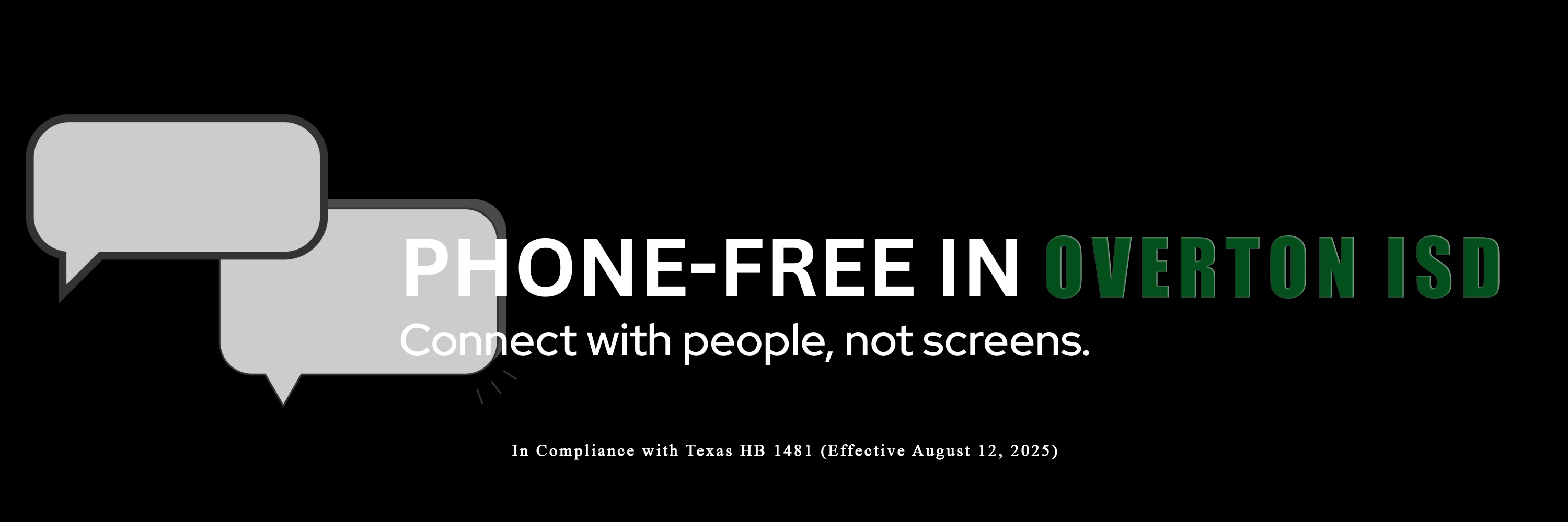Phone free header image