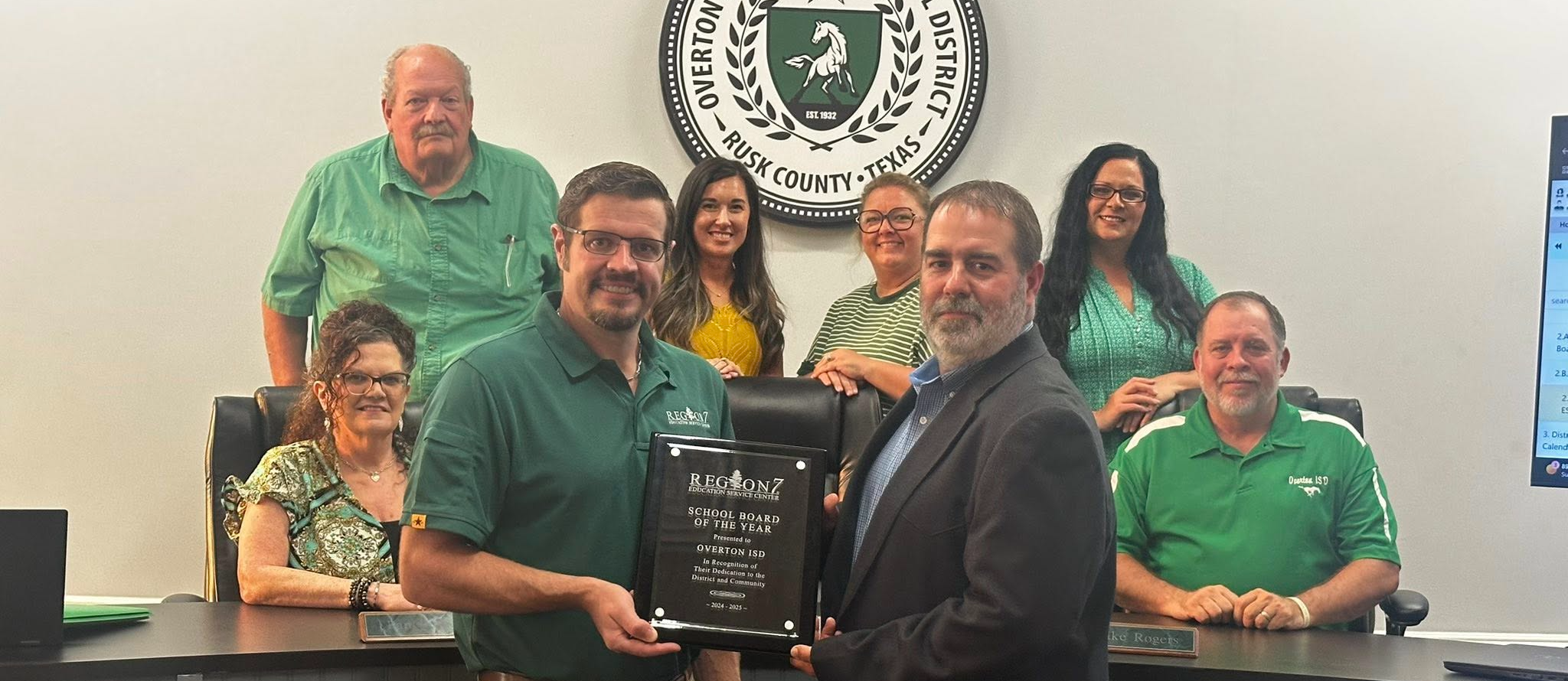 Board of the Year Presentation