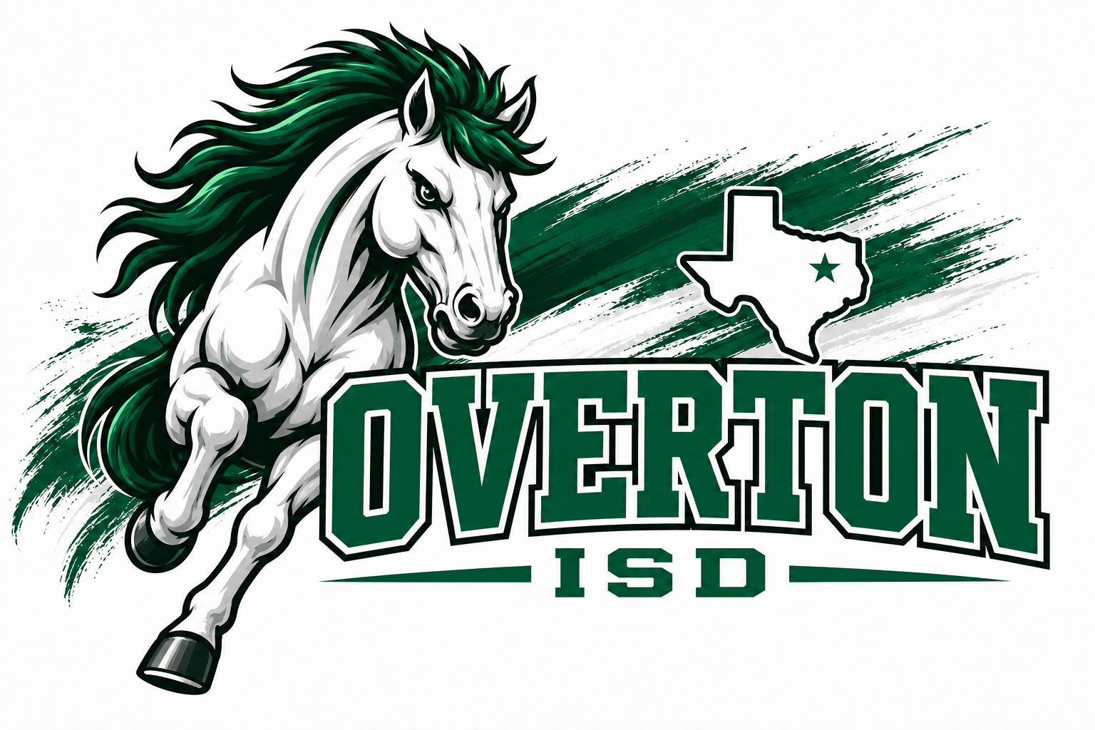 Mustang with State Logo
