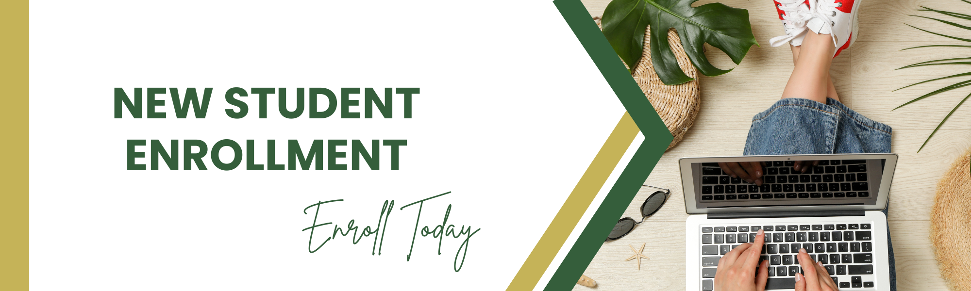 NEW STUDENT ENROLLMENT HEADER