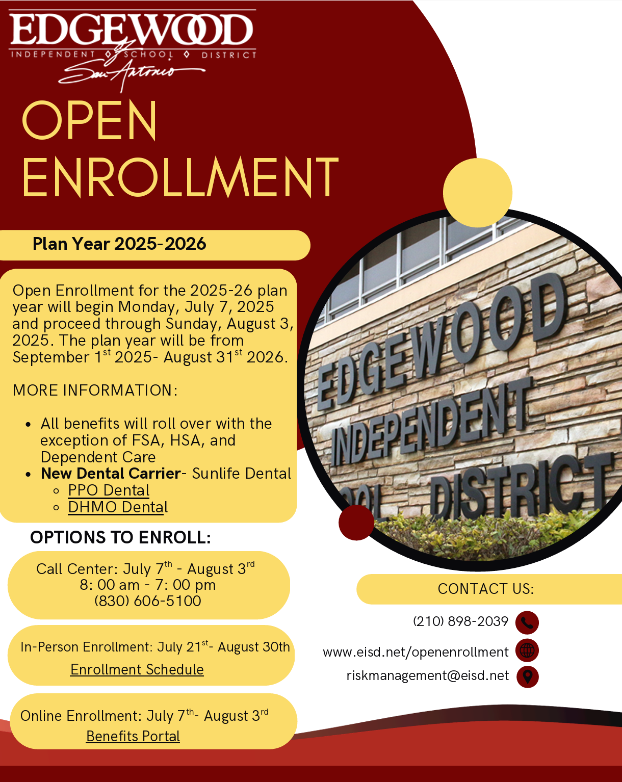 Open Enrollment 2025 information