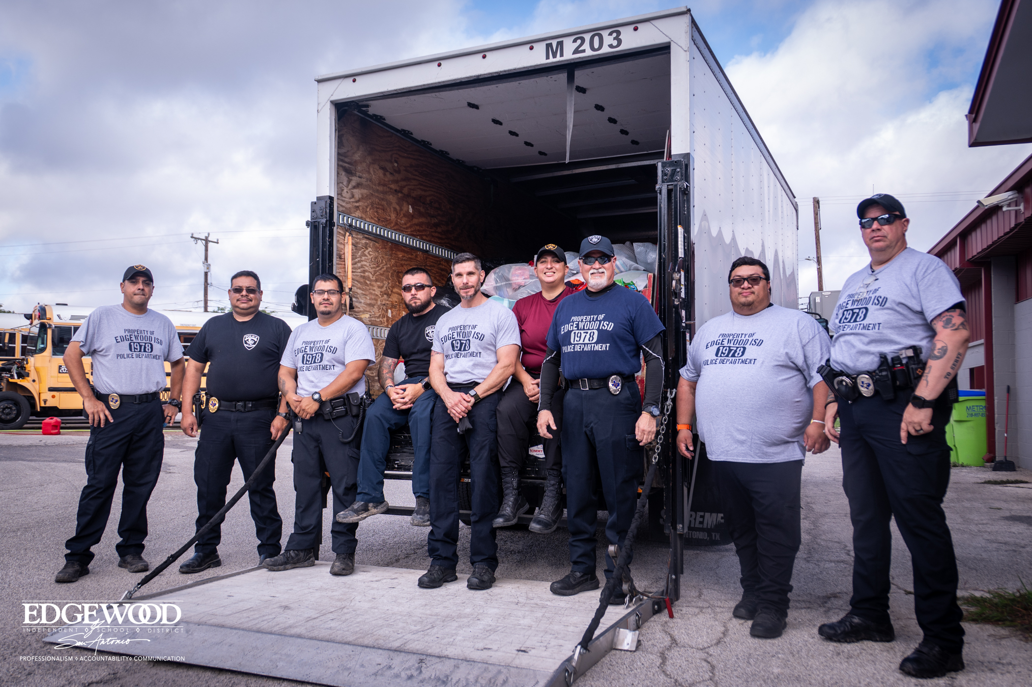 EISD PD Flood Relief and Recovery work