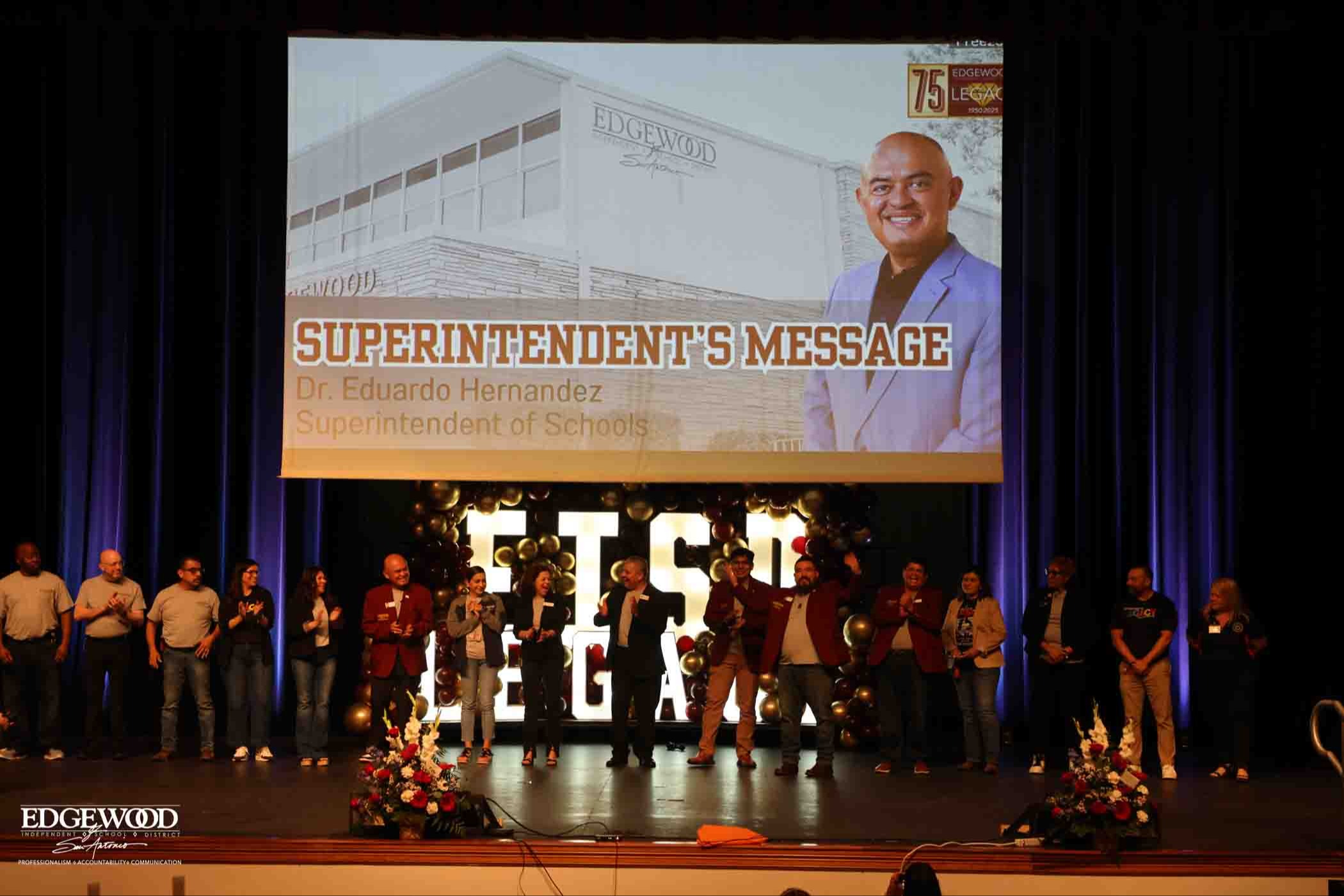 Dr. Hernandez Speaking at Convocation