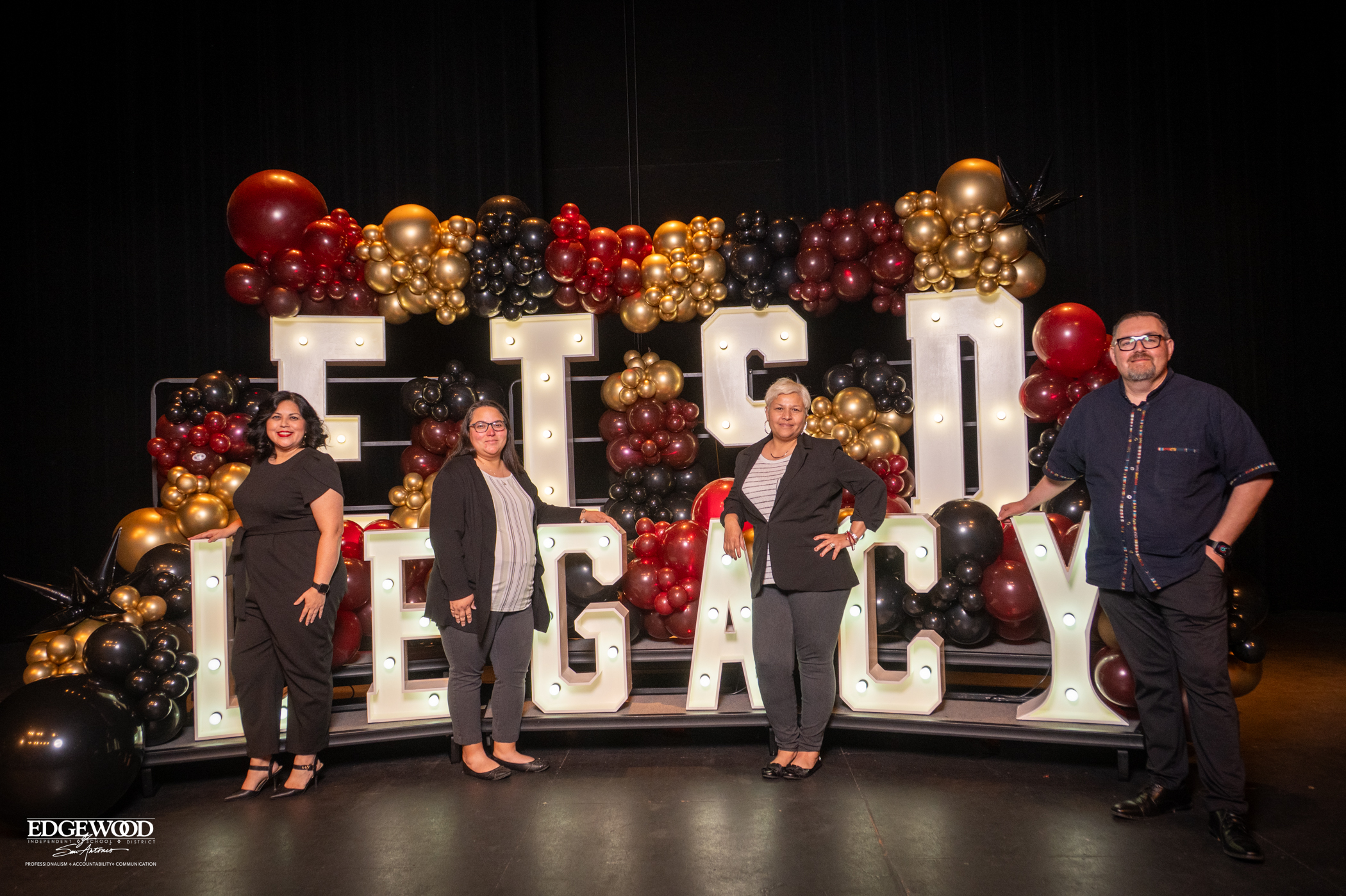 FCE Team photo at 75th anniversary event