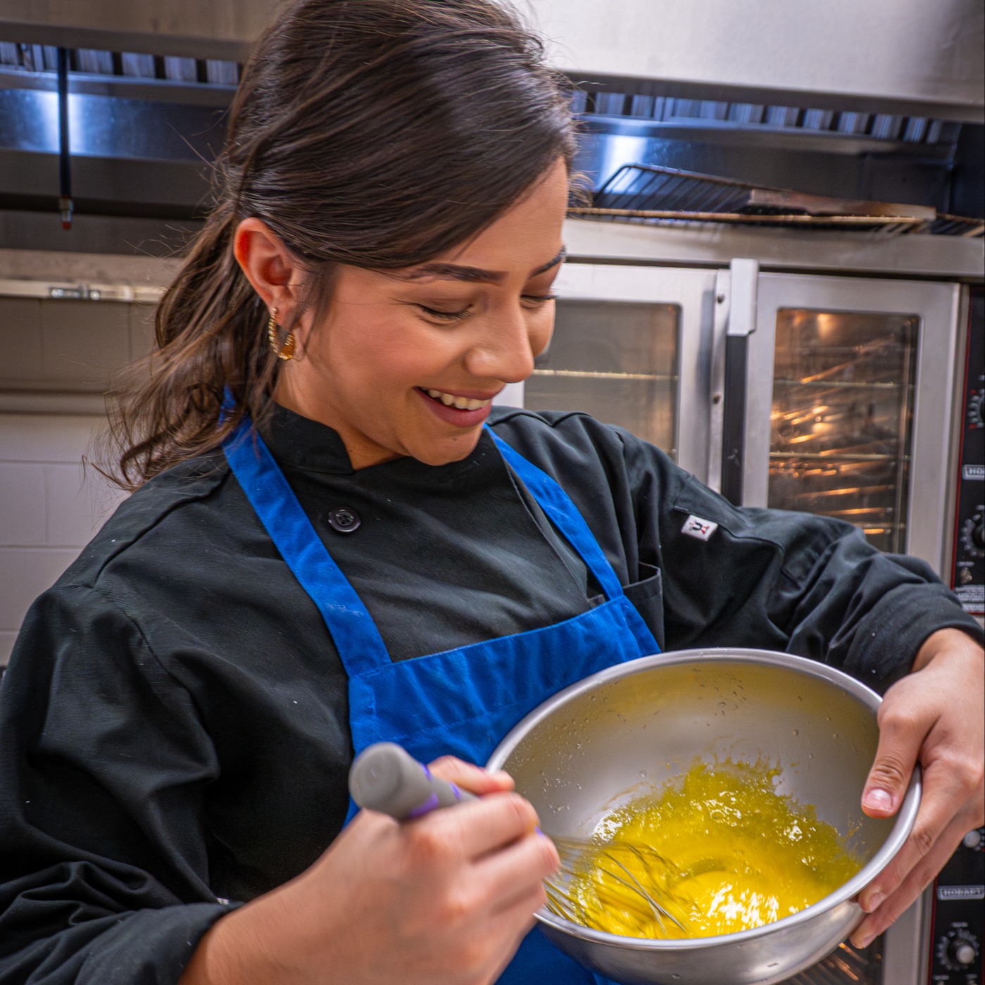 Memorial Culinary student