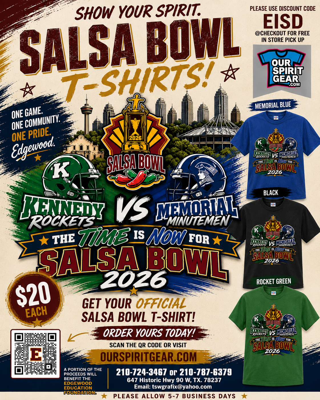 order your salsa bowl shirt