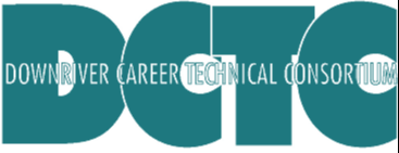 This is the DCTC logo, which stands for Downriver Career Technical Consortium.