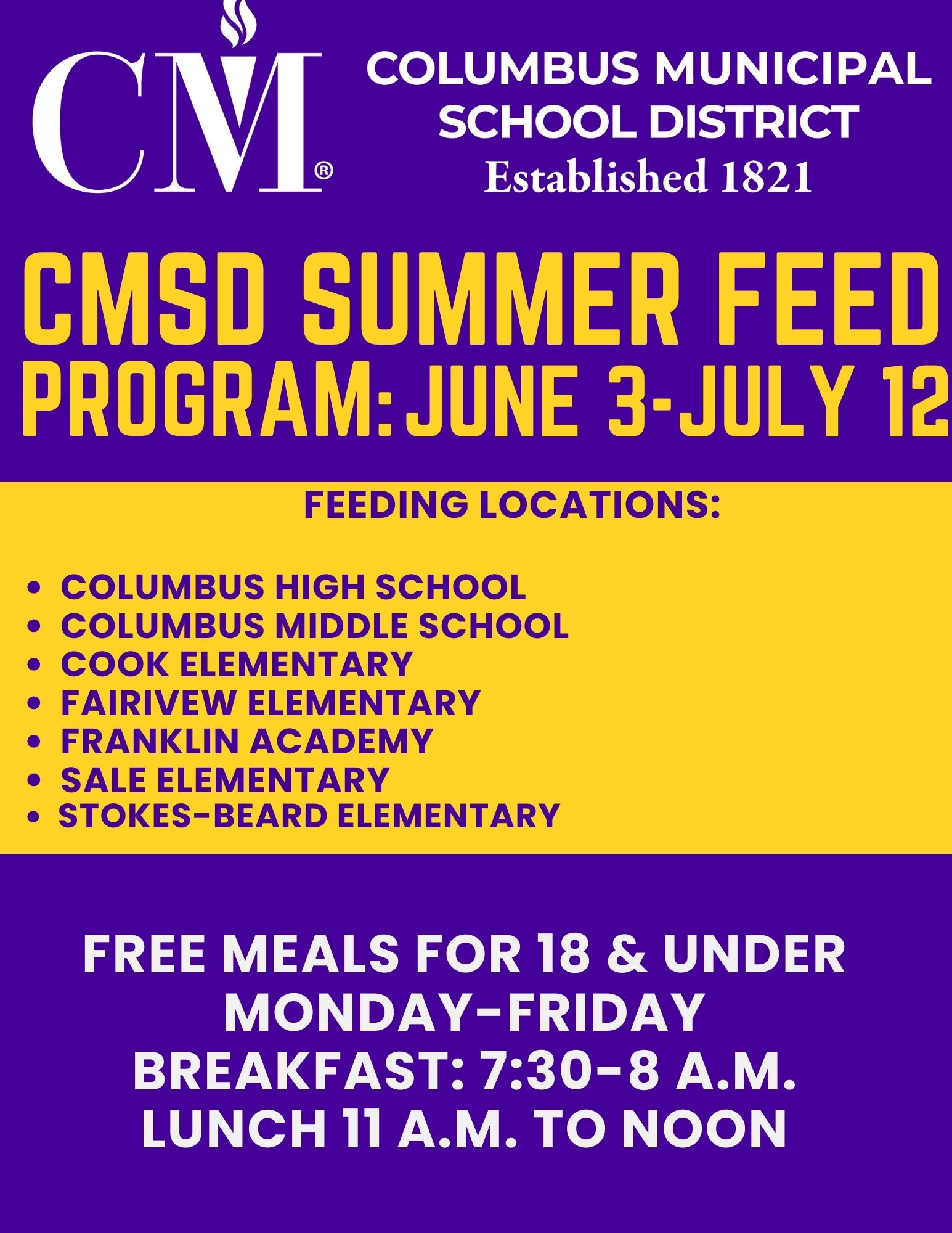 Summer Feed Program