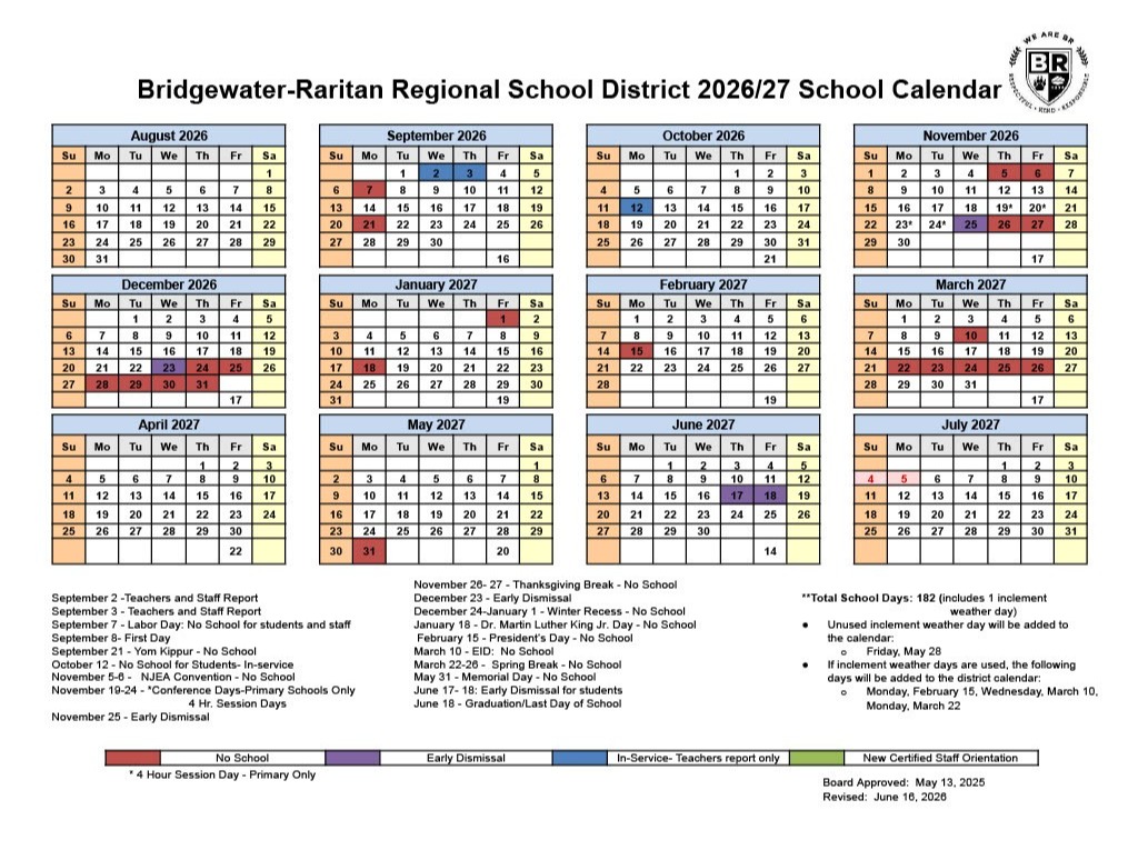 2026-27 school calendar