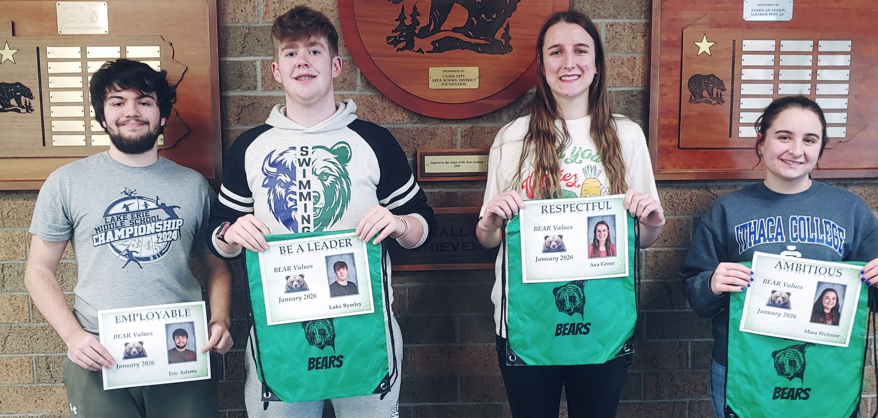 BEAR Values - January