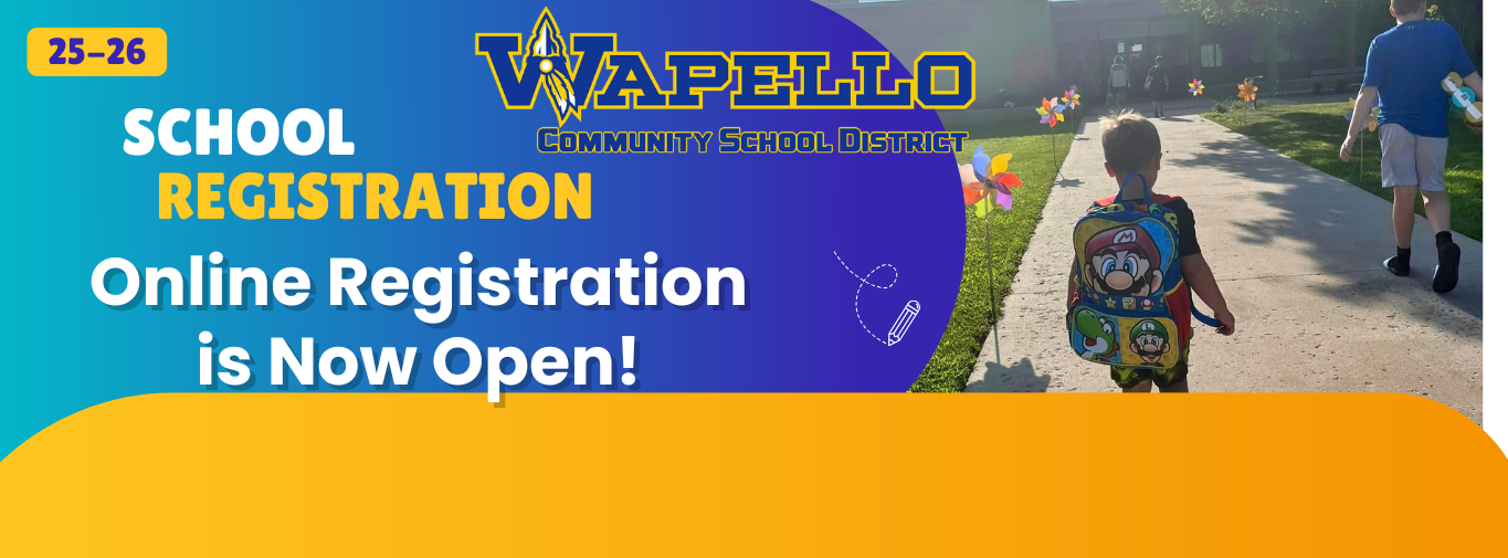 Online Registration Is Now Open for the 25-26 School Year