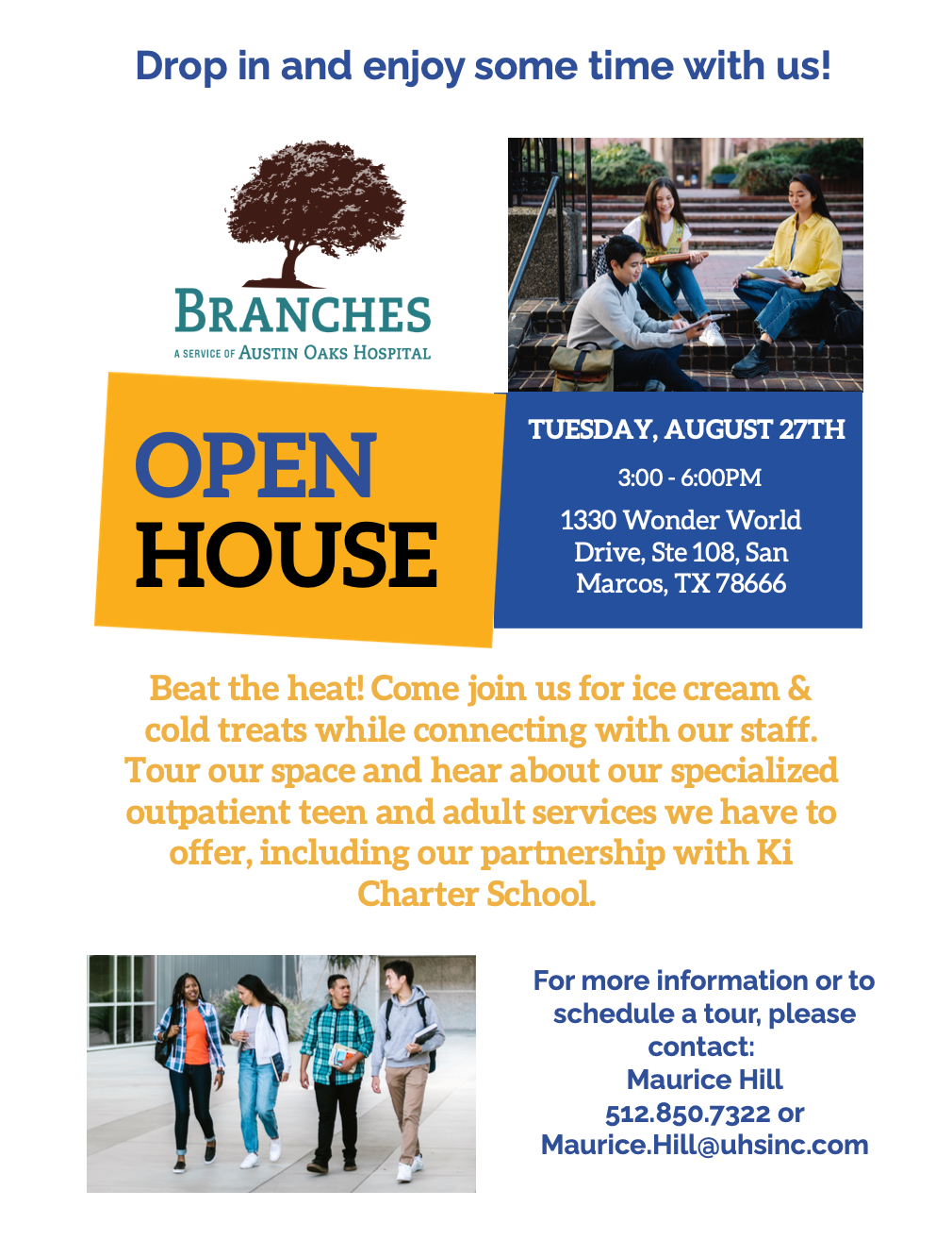 Branches San Marcos Open House 