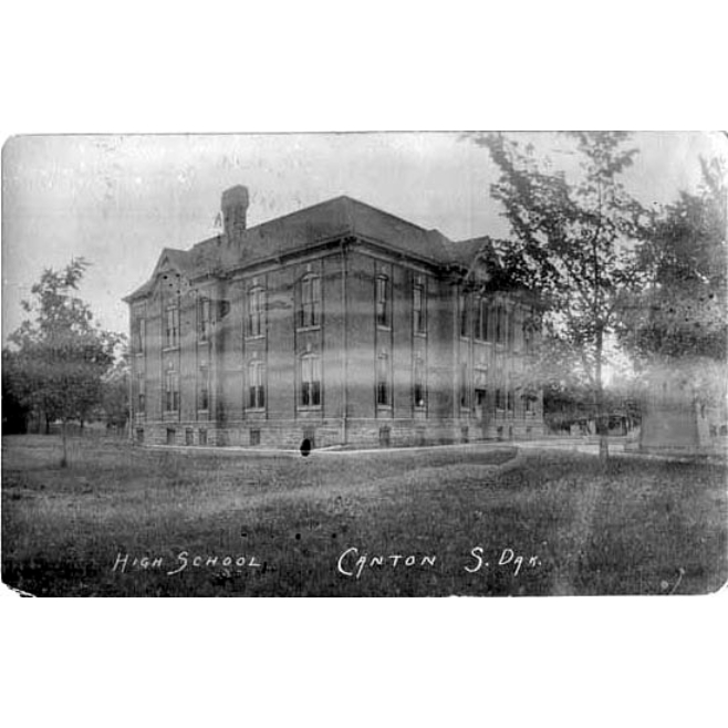 Canton High in 1884