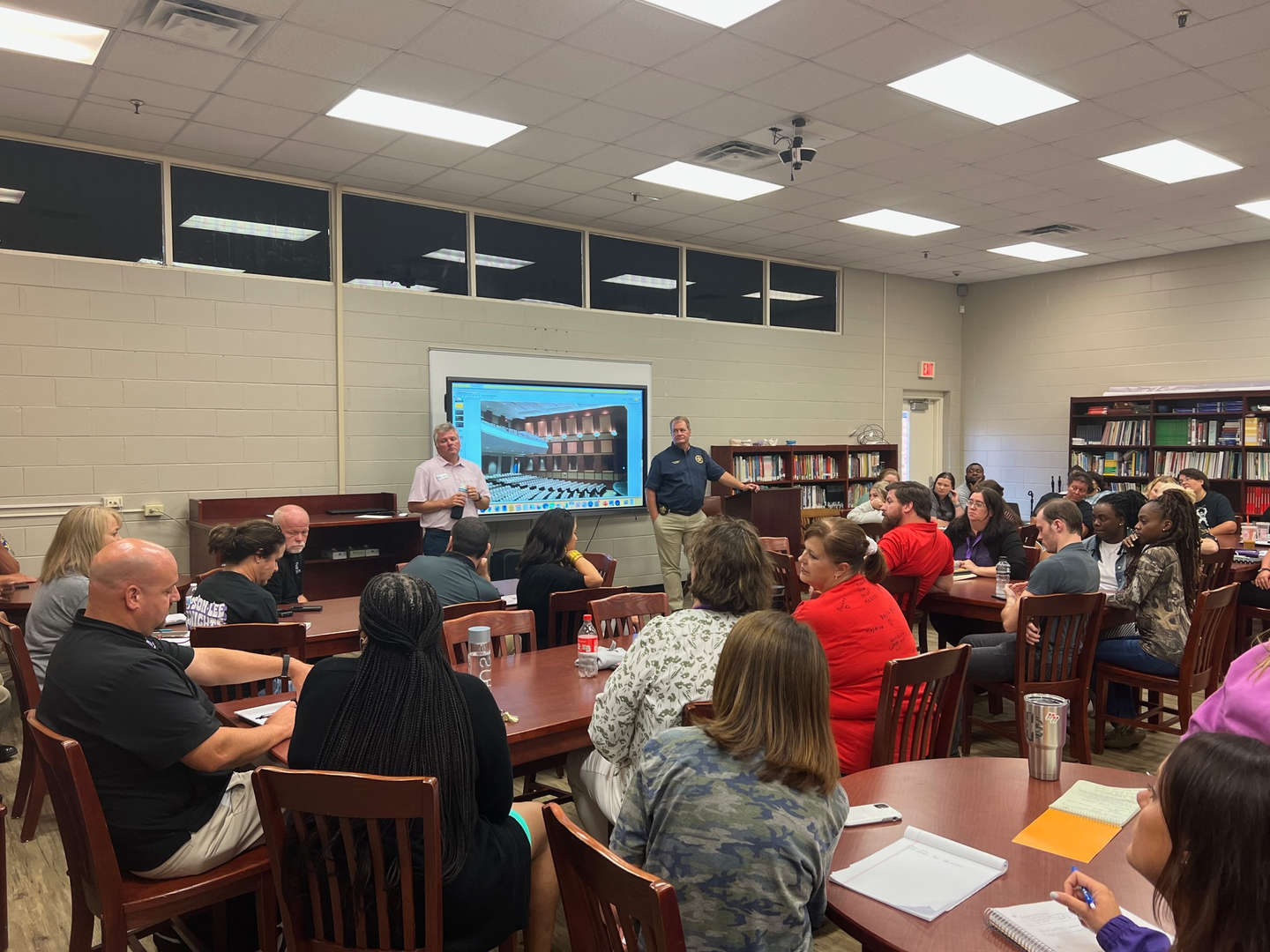 Safety Training with Upson County Sheriff Dan Kilgore