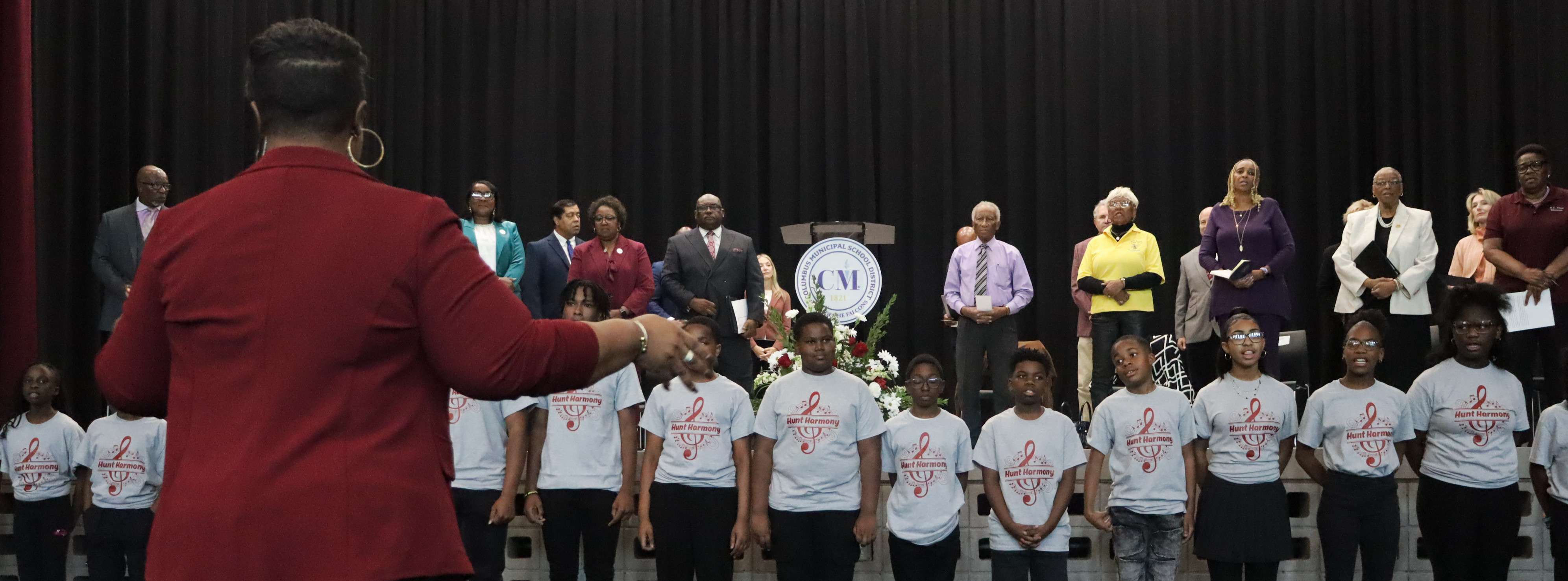 Hunt Intermediate students