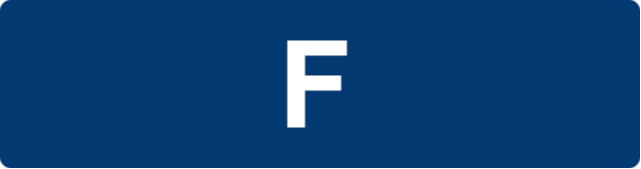 the letter F