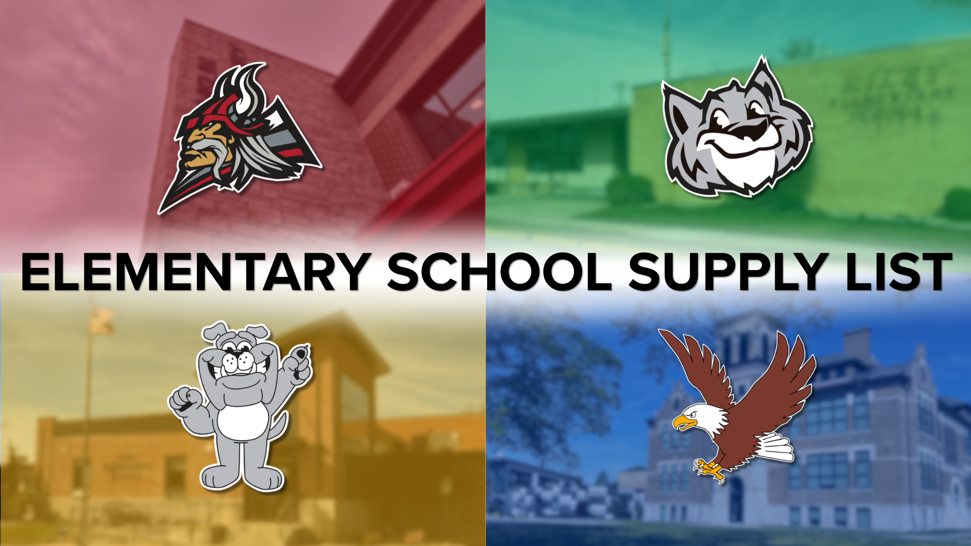 Elementary Supply List