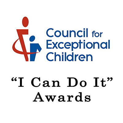 AZCEC logo and "I Can Do It" awards text