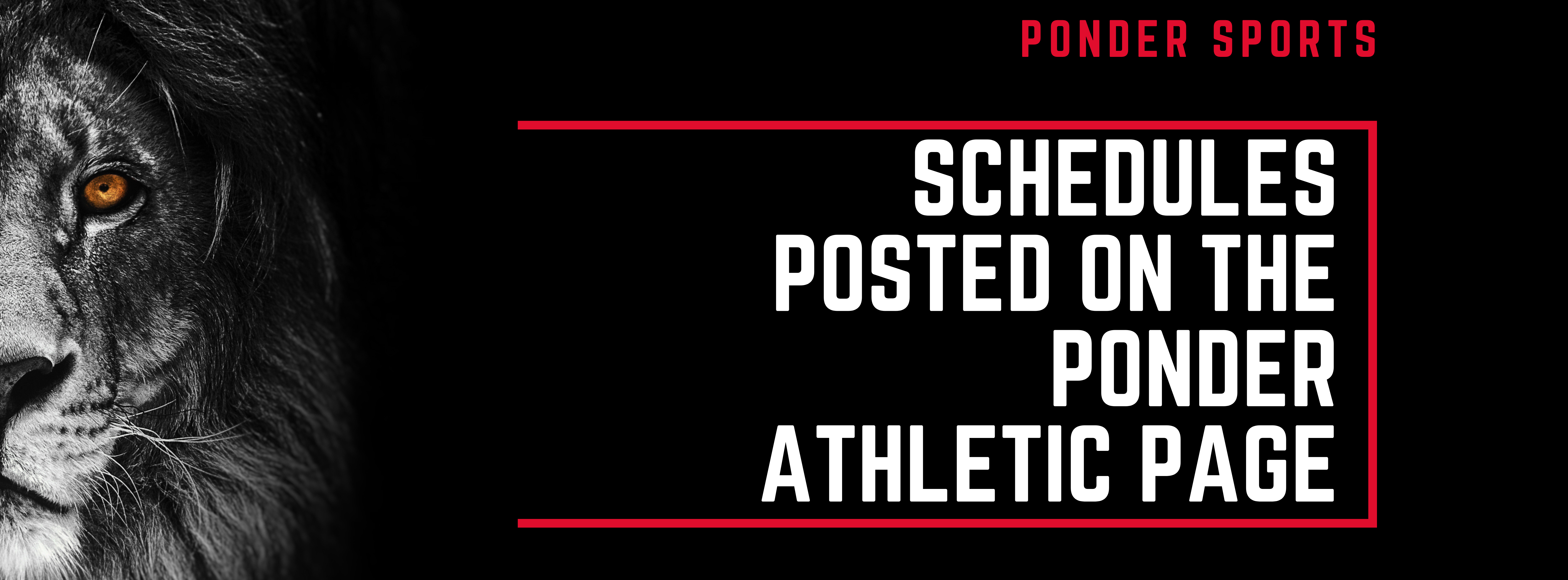 Athletic Schedules