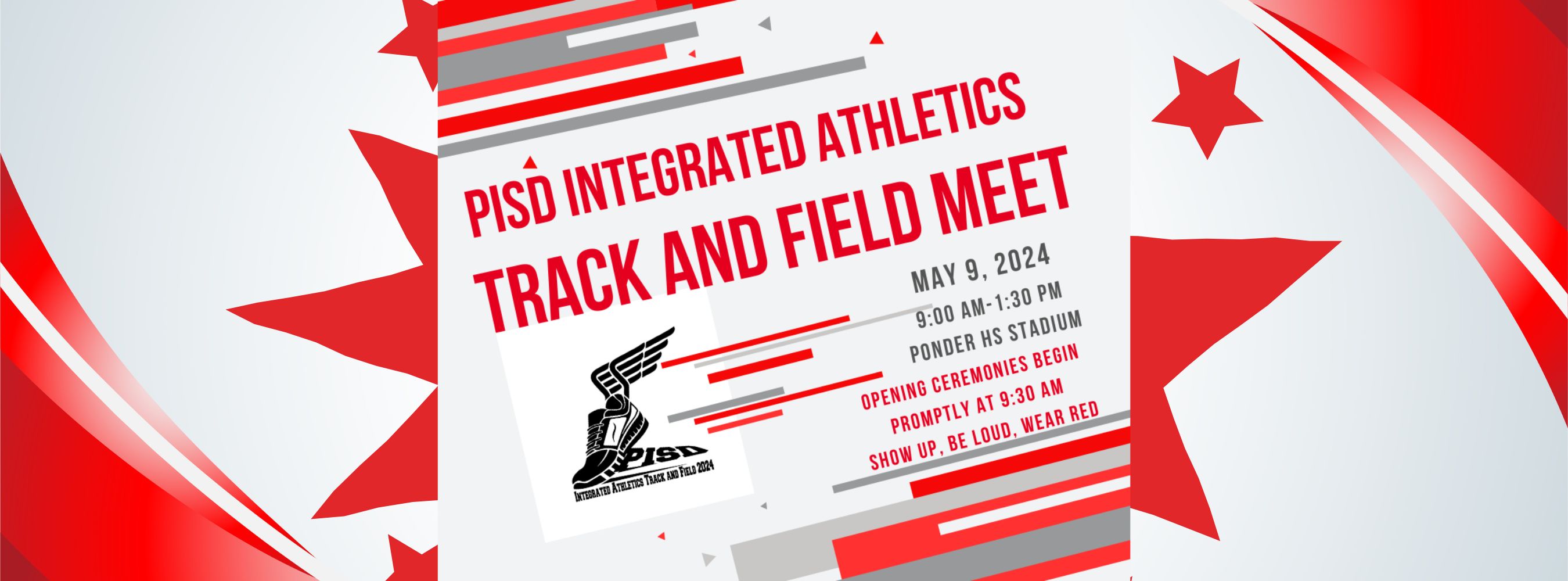 Integrated Athletic Meet May 9th