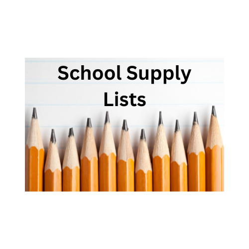 School Supply Lists