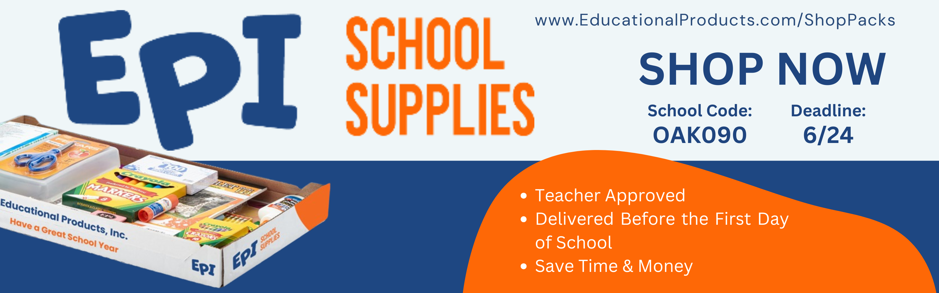 Order School Supplies 2025