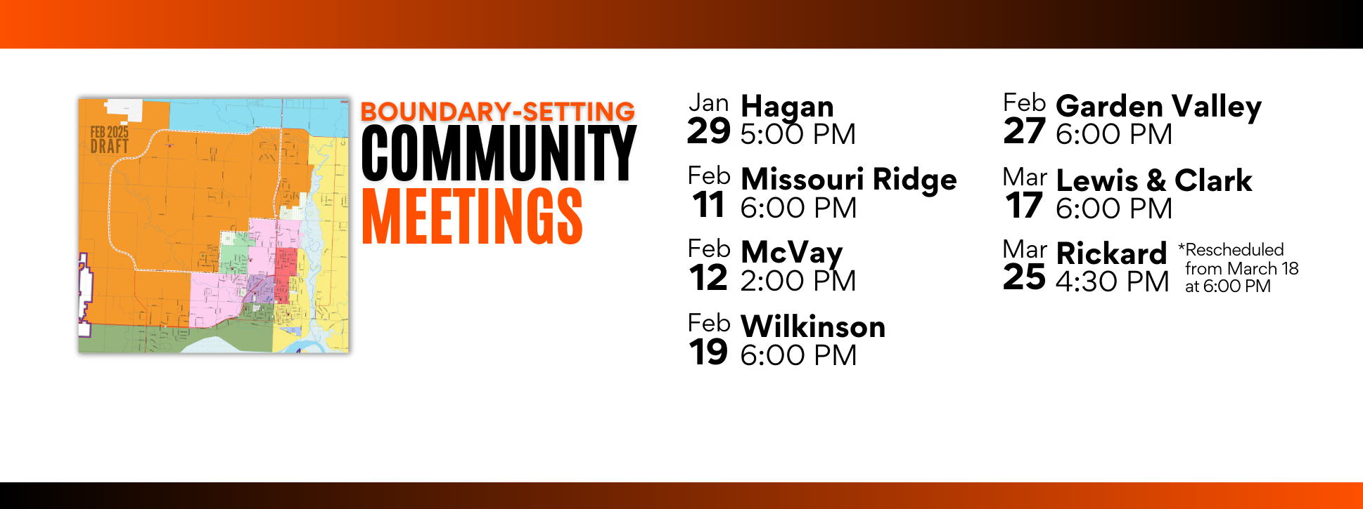 Community Meetings