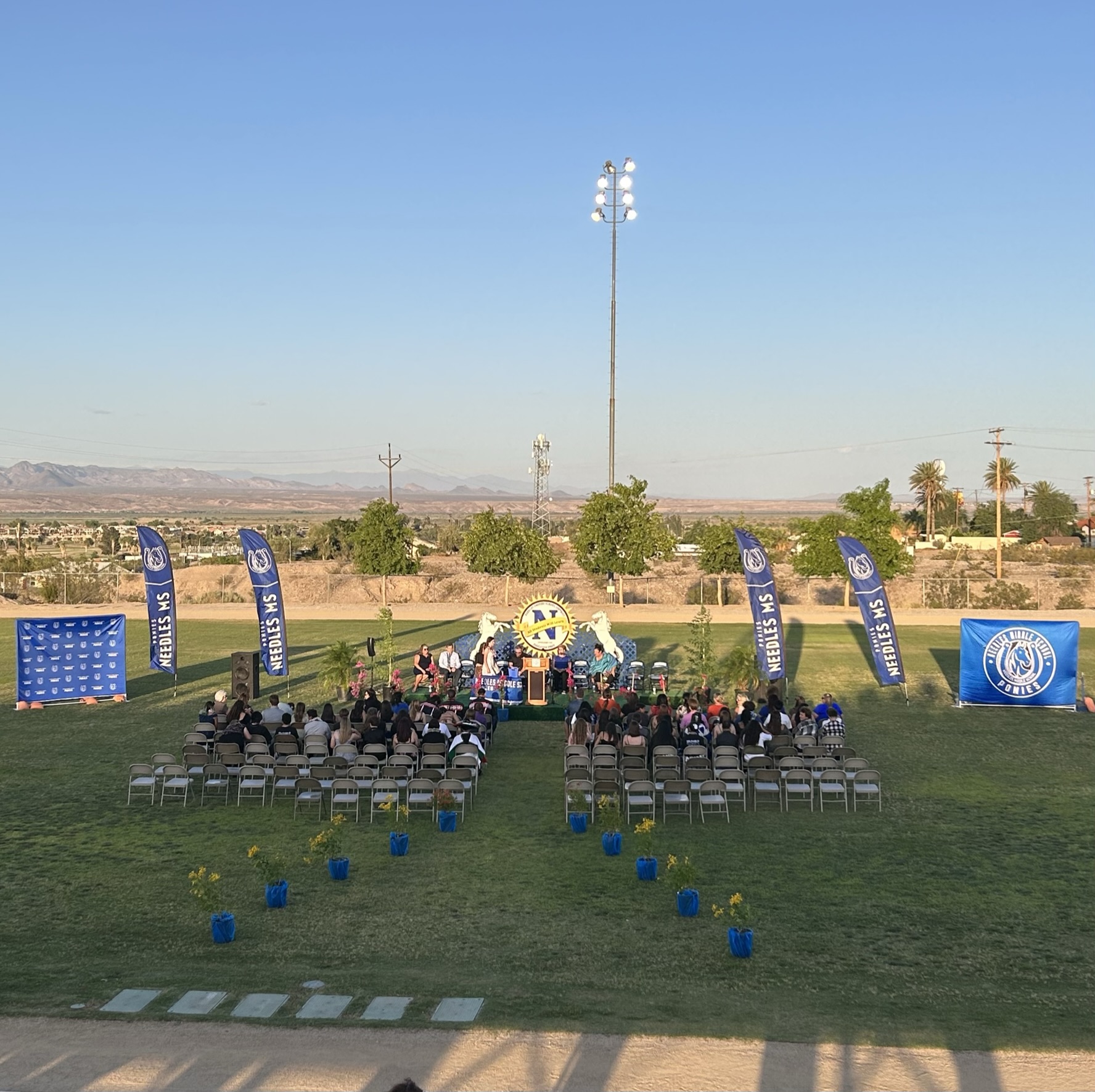 STudents sitting at ceremony