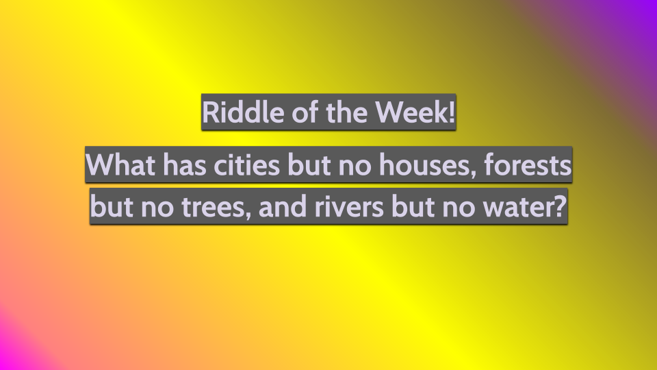Riddle for October 14th Week! 