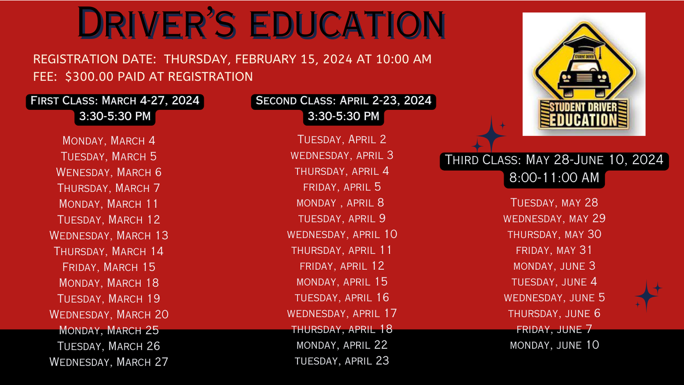 Driver’s Education | Meade School District 46-1