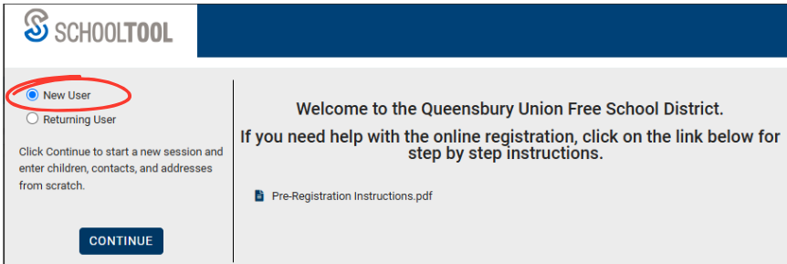 Graphic showing how to register.