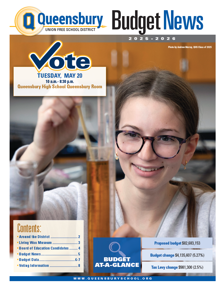 Front page of 2025-26 Budget Newsletter