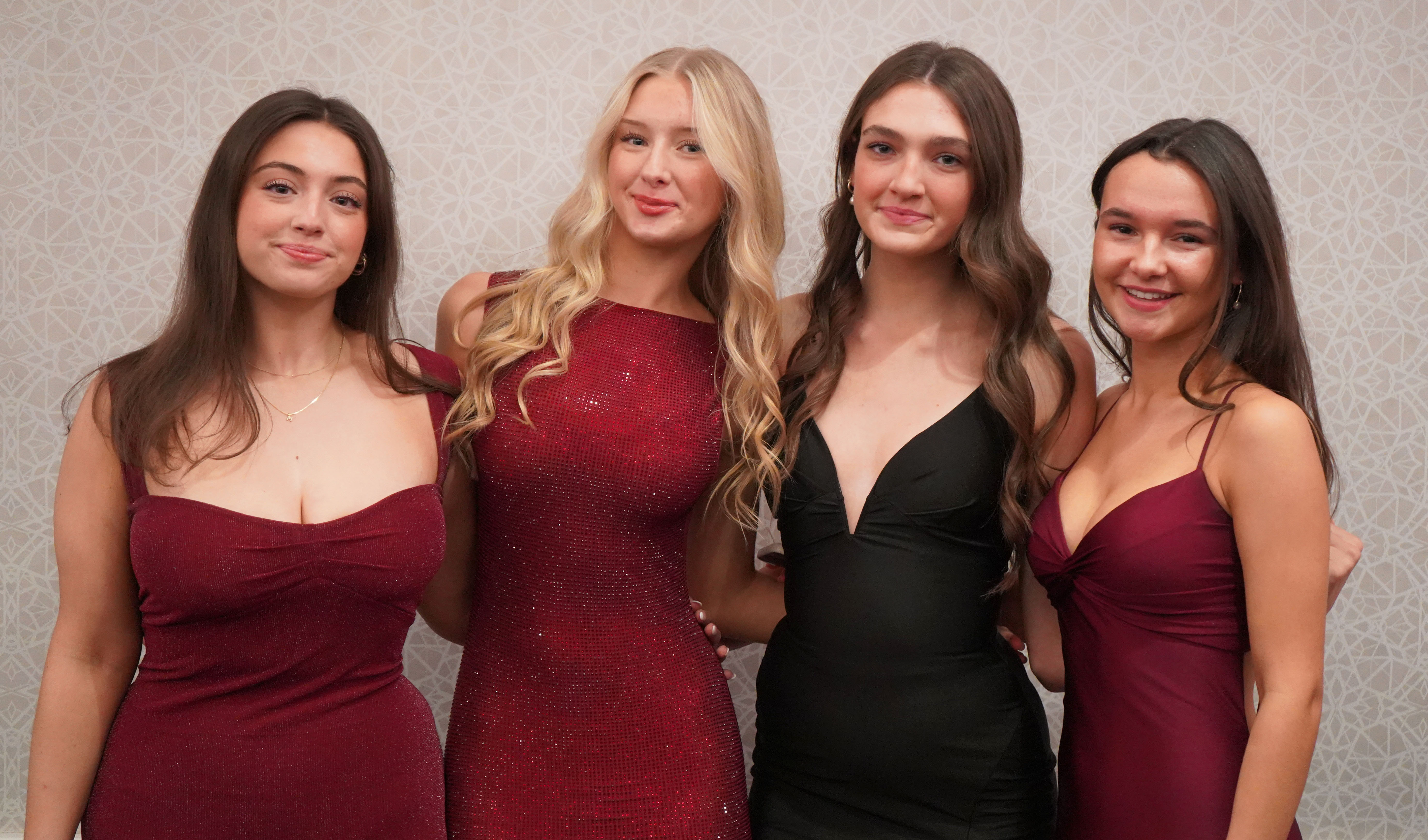 Teens attend Senior Ball.