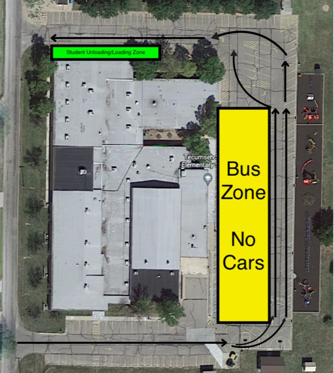 Drop Off / Pick Up Map