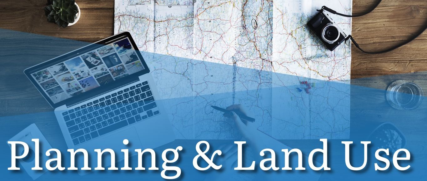 Planning & Land Use Banner
