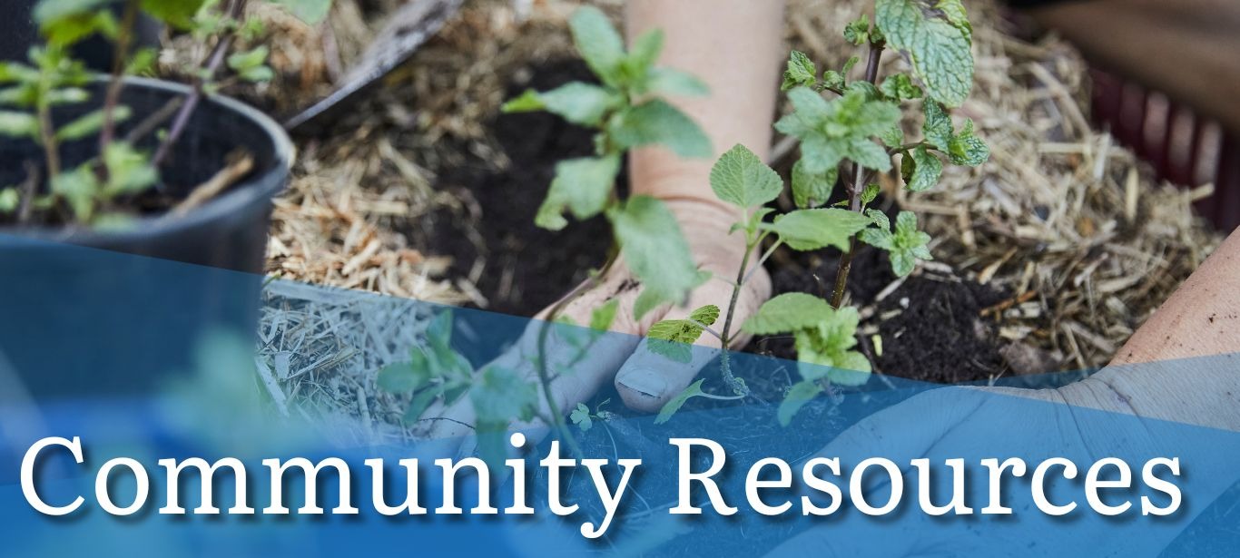 Community Resources Home Page Banner