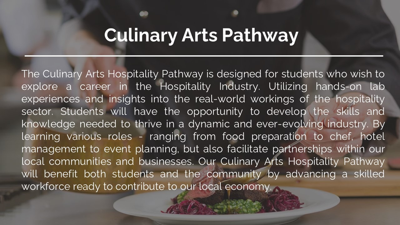 Culinary Arts Pathway