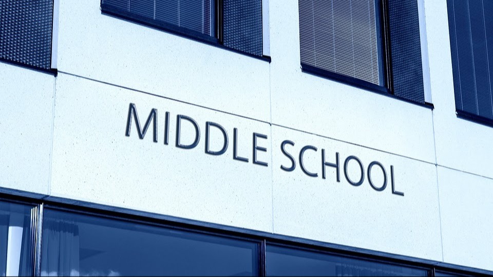 Building with Middle School letters