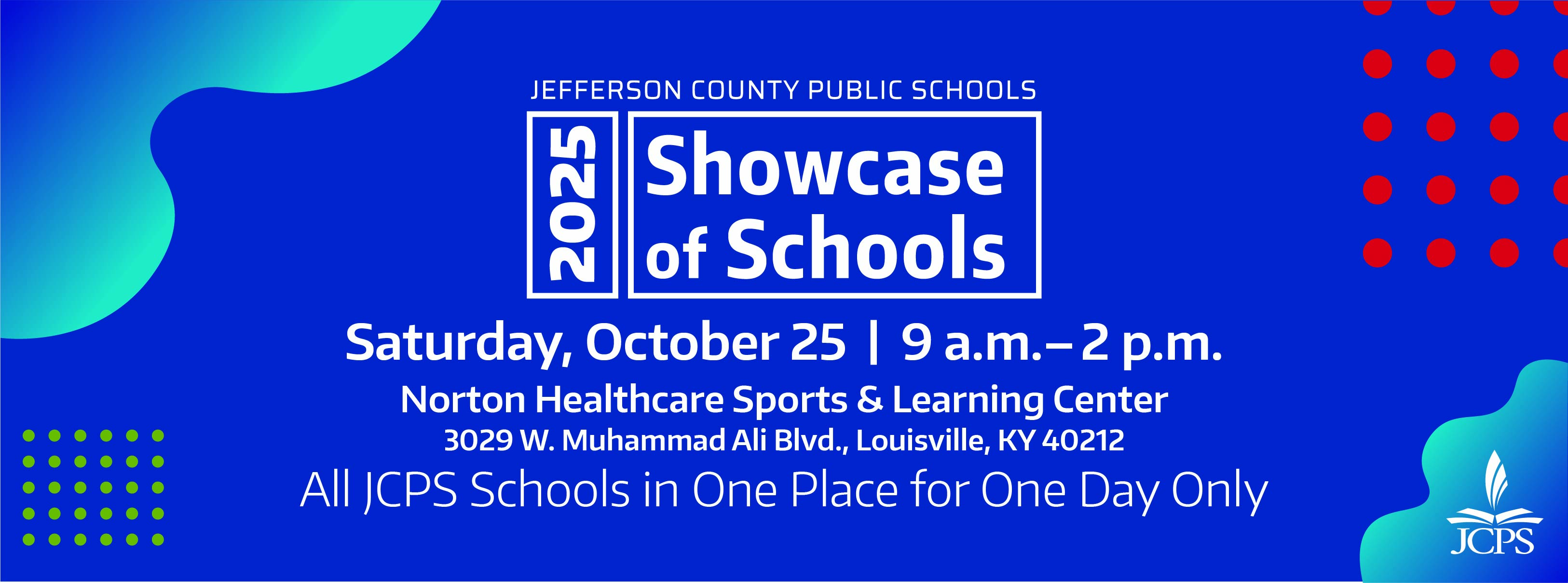 Jefferson County Public Schools 2025 Showcase of Schools Informational Graphic