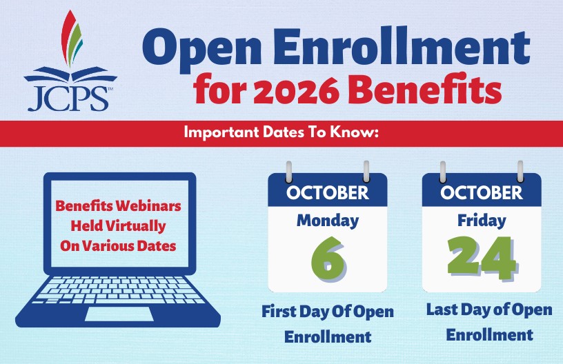 open enrollment 2026 important dates to know.y october 6 first day of open enrollment, october 24 last day of open enrollment. benefits fair held virtually on various dates