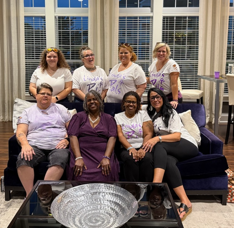 Left to Right, Front to Back: Annemarie, Linda, Jeanine, Britney, VaRonica, Amy, Michelle, and Jodi