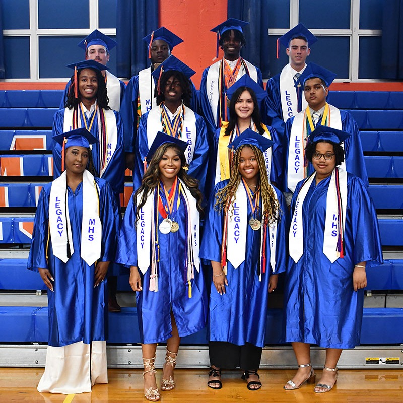 2024 Legacy Students at graduation