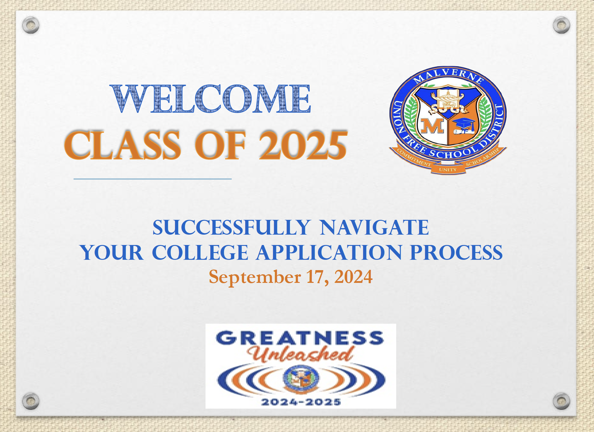 Successfully Navigate Your College Application Process Powerpoint