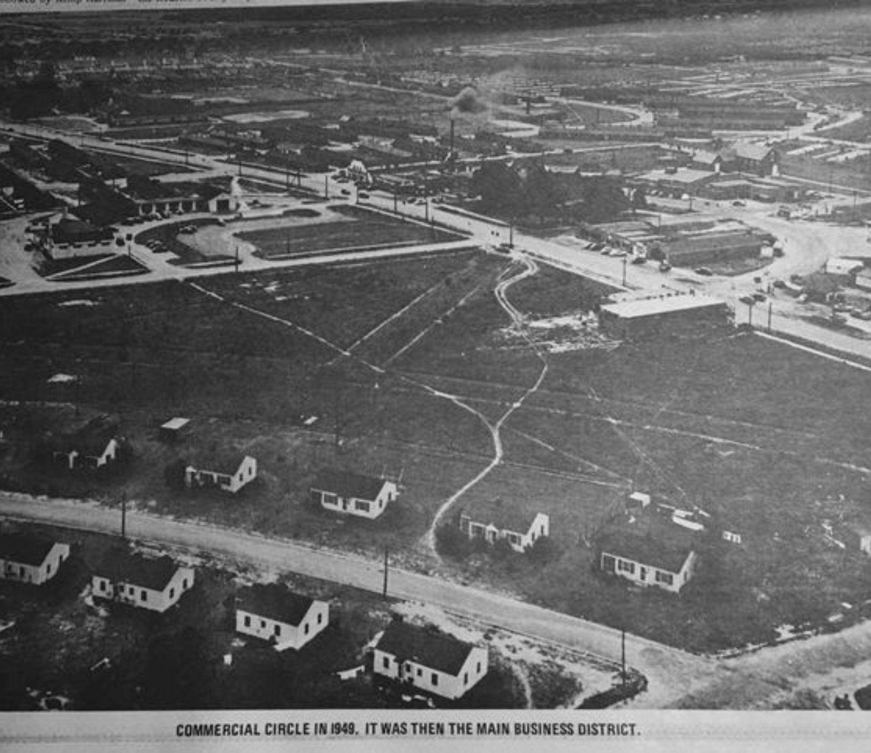Commercial Circle in 1949