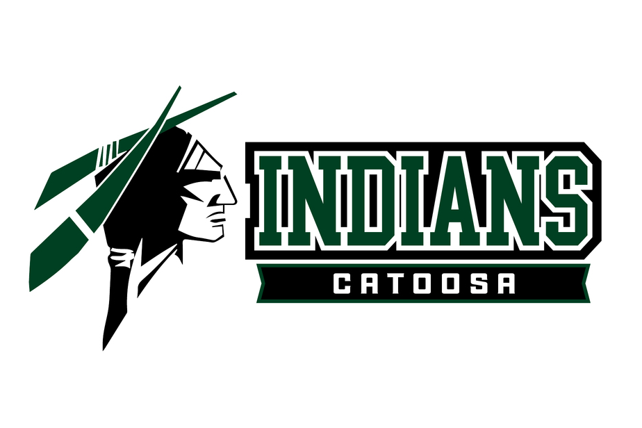 Indians Catoosa with Indian Mascot