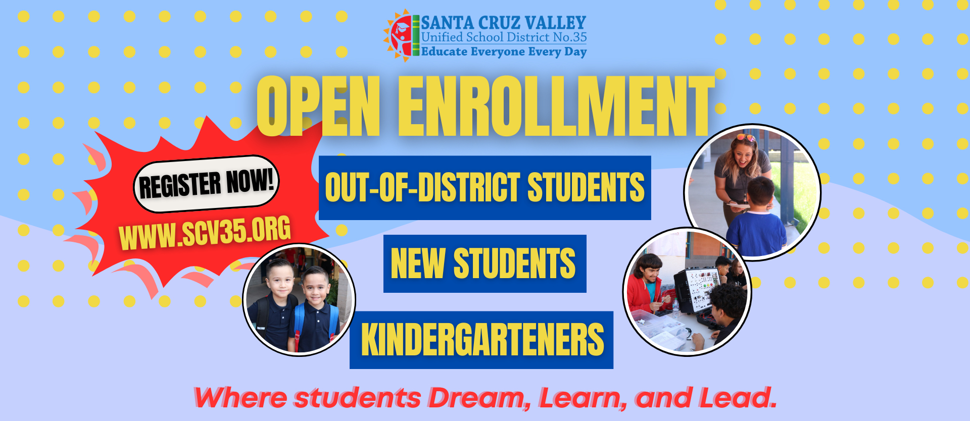 Enrollment Open at SCV35