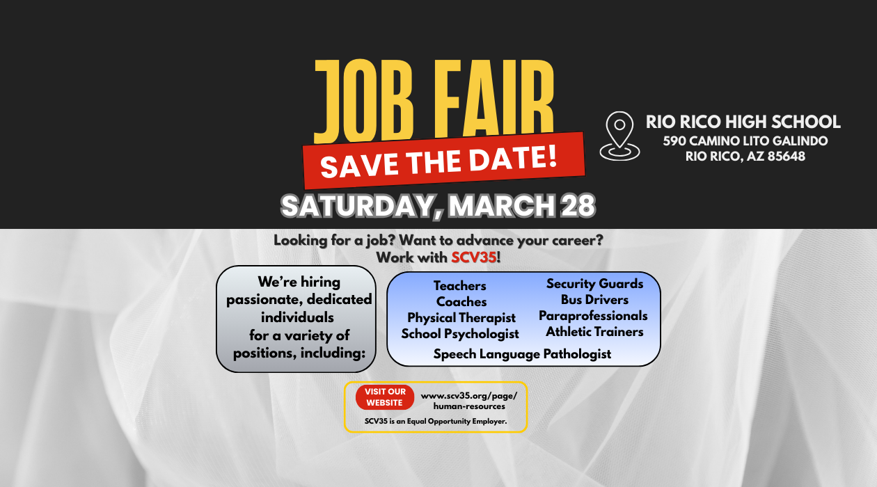 SCV35 JOB FAIR MARCH 28