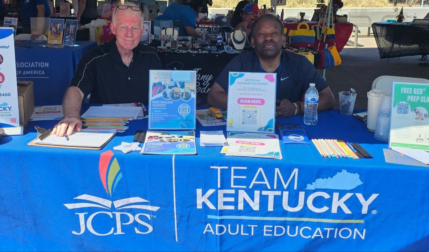 Ahrens Education Tabling event 